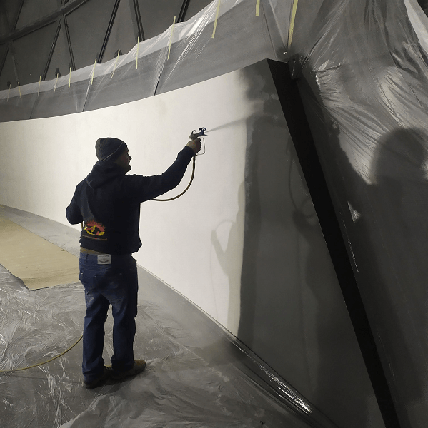 Airless spritzen & Anstricharbeiten