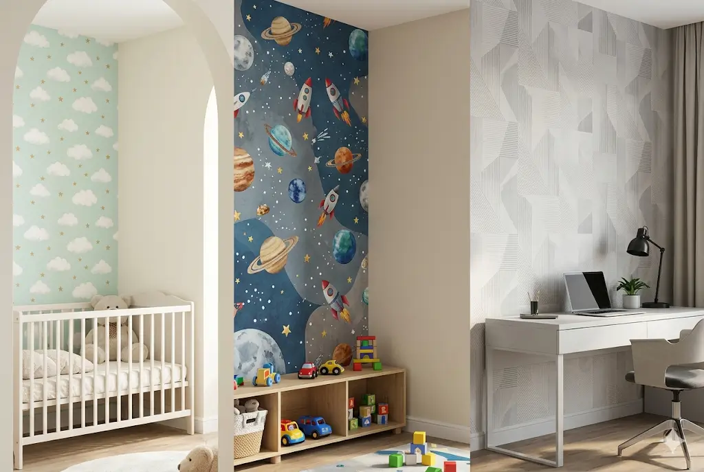 Die beste Tapete fürs Kinderzimmer ist die